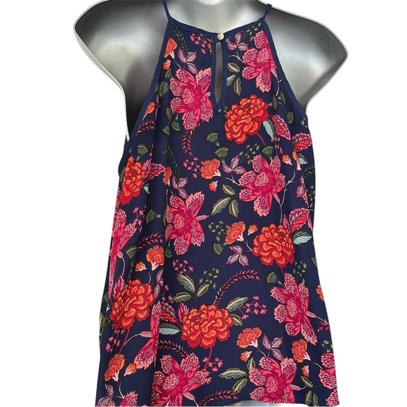 PaperMoon Floral Spaghetti Strap Top Size MP - Picture 3 of 5